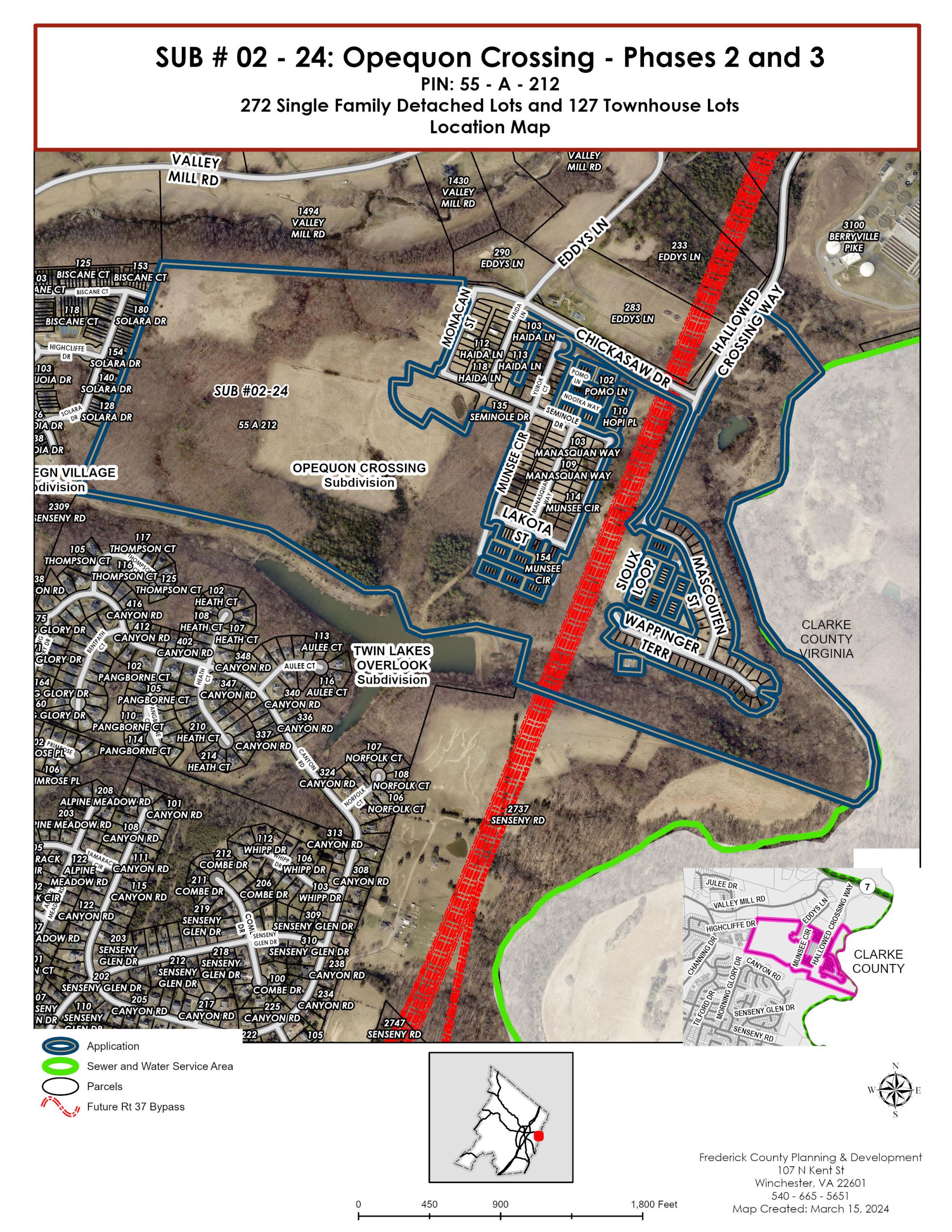 SUB 02-24 Opequon Crossing - Phases 2 & 3