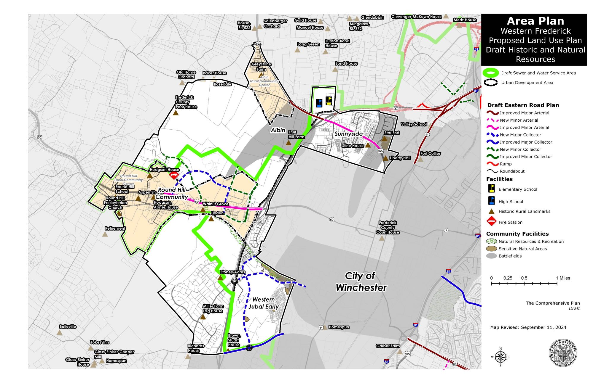 WFLUP Draft Area Facilities - September 2024