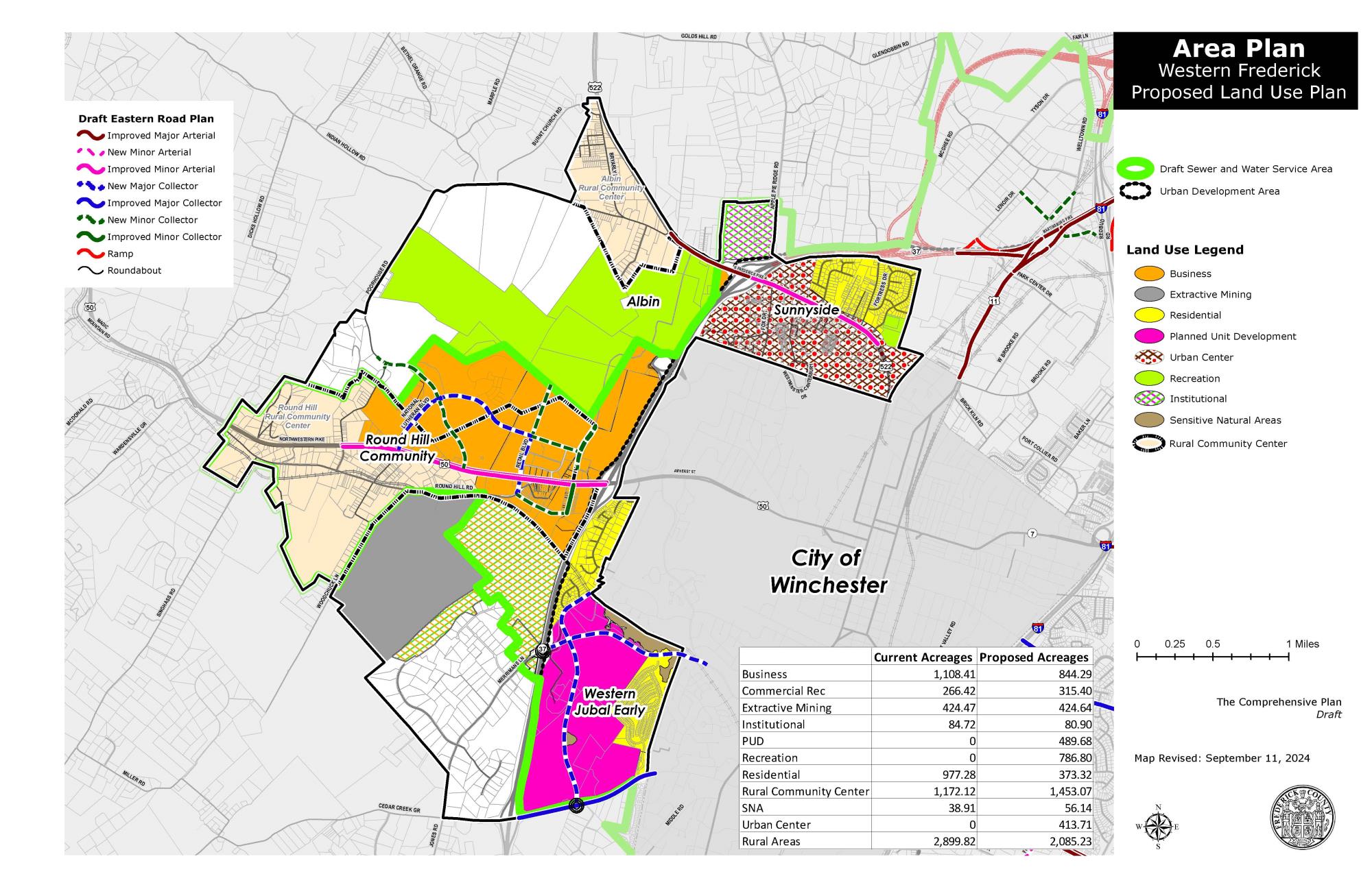 WFLUP Draft Land Use Plan - September 2024